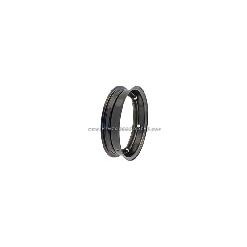 Jante acier type origine 3,00x10 / 3,50x10 Vespa Noire